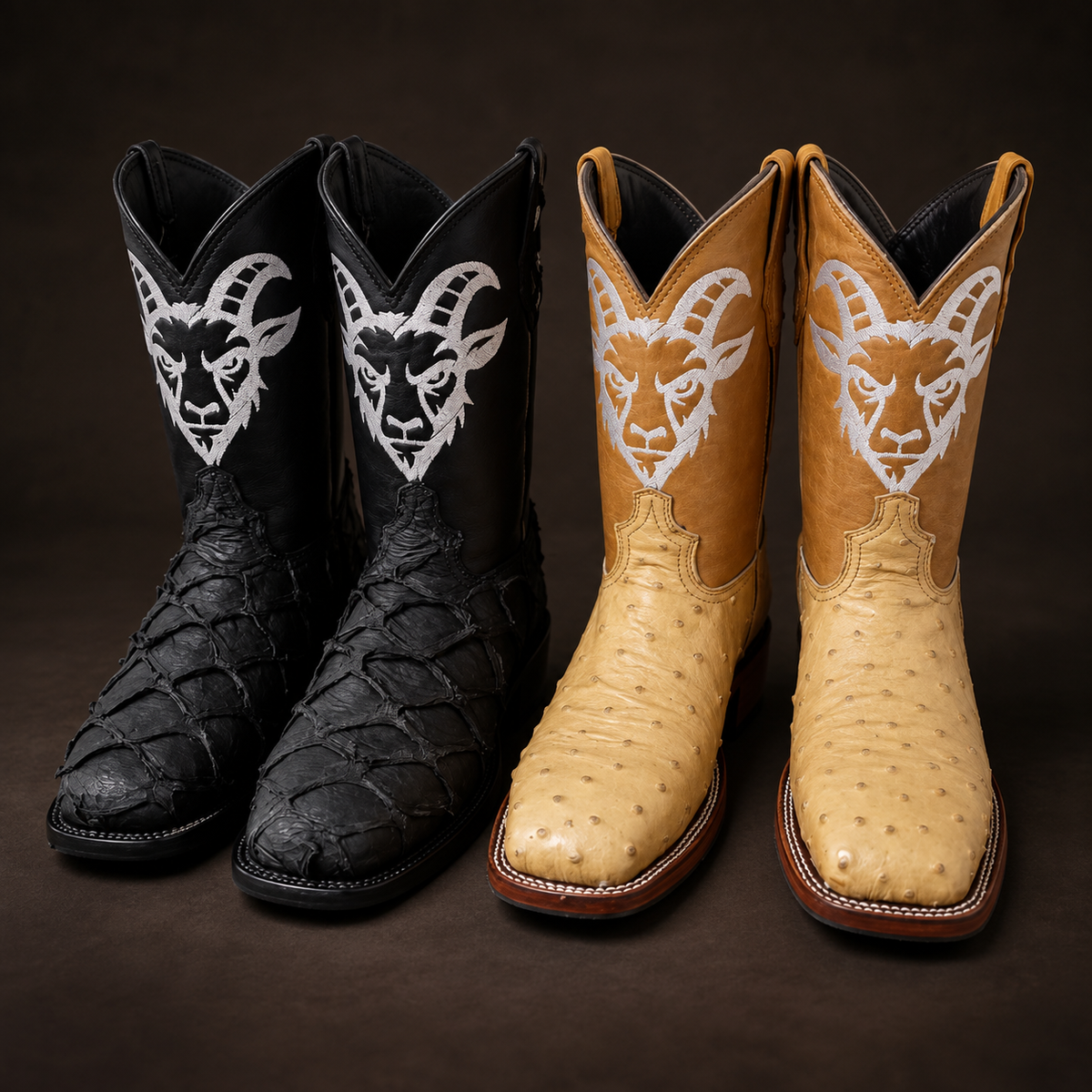 Ostrich Exotic Boots