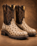 Ostrich Oryx Oval Steel Toes