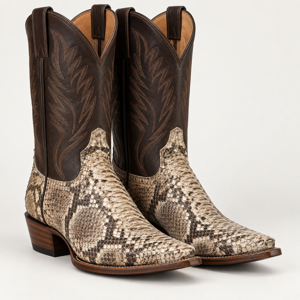 Rattlesnake Natural Snip Toe